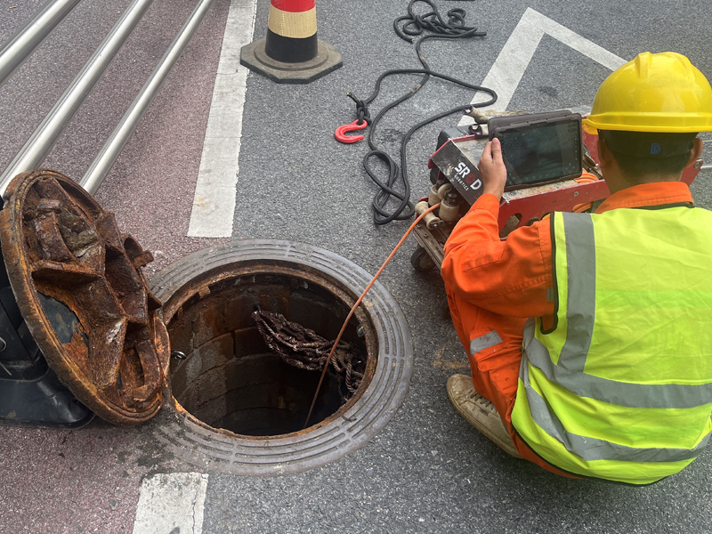 宝山市政管道内窥检测